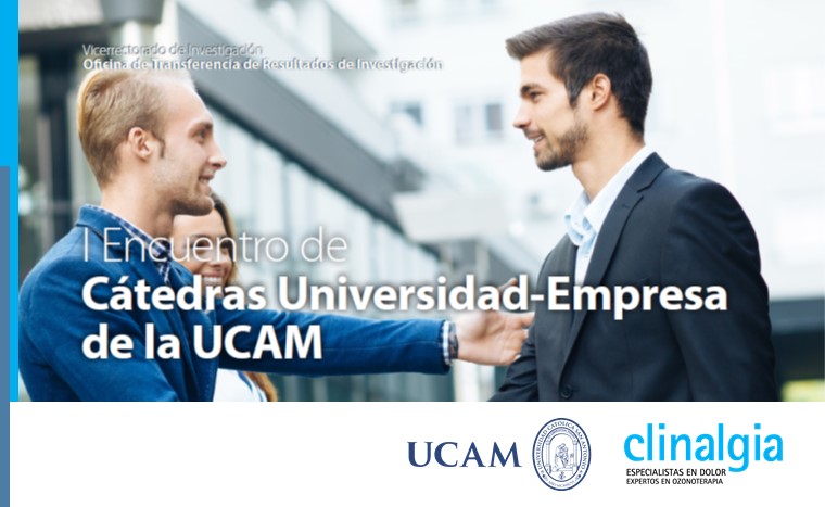 Clinalgia en el I Encuentro de Cátedras Universidad-Empresa de la UCAM
