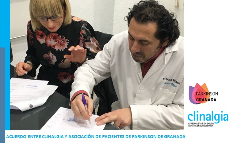 Acuerdo entre Clinalgia y Asociación de Parkinson de Granada