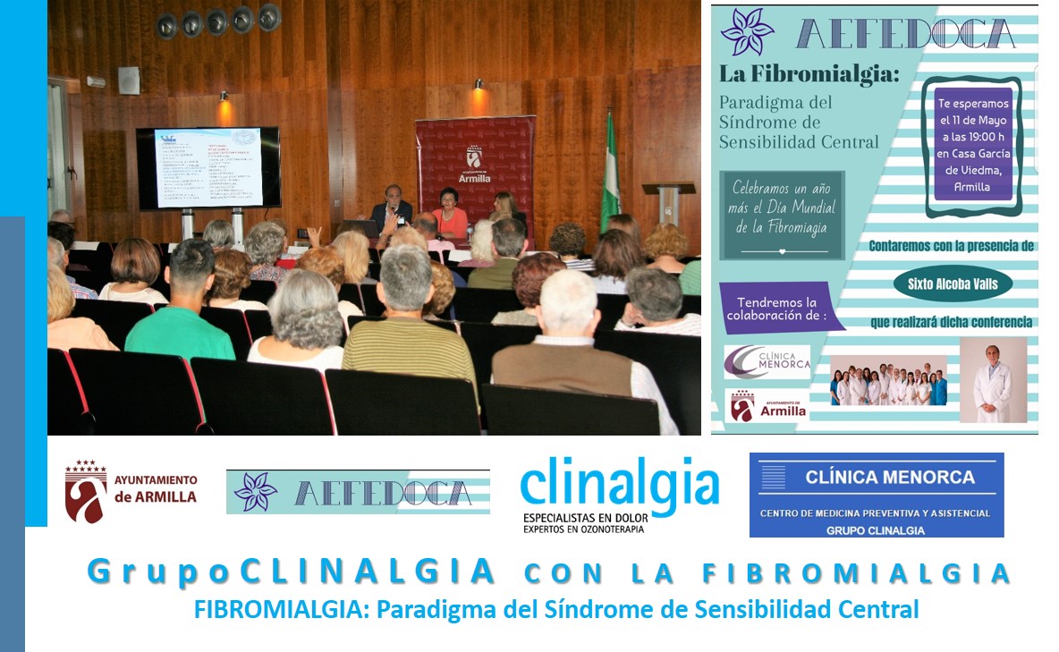 Grupo Clinalgia, que ofrece la conferencia FIBROMIALGIA: Paradigma del Síndrome de Sensibilidad Central
