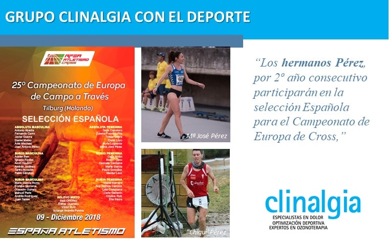 Los hermanos Pérez participarán por 2ª vez con la selección Española en el Campeonato de Europa de Cross. / Clinalgia con el deporte.