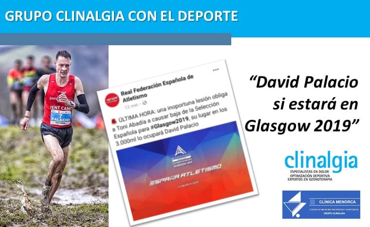 David Palacio competirá con la Selección Española los 3.000 m lisos en Glasgow 2019