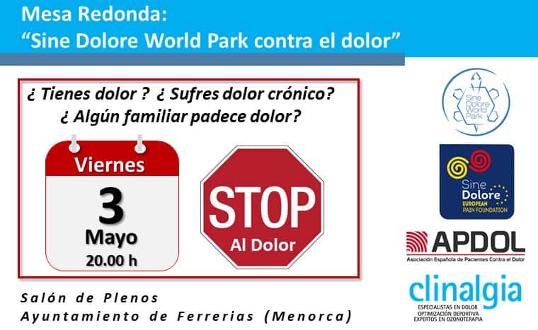 Mesa Redonda: “Sine Dolore World Park contra el dolor".