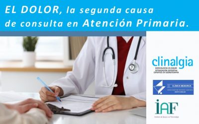 El dolor es la segunda causa de consulta en Atención Primaria