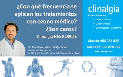 ¿Con qué frecuencia se aplican los tratamientos  con ozono médico?  ¿Son caros? / Clinalgia responde